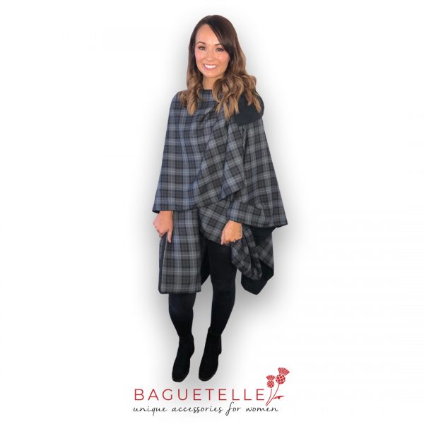 Uniquely Designed for Baguetelle Hand-Made Tartan Shawls - Image 2