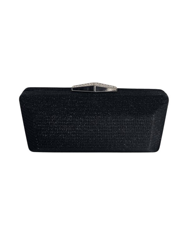 Sparkle Clutch Bag with Diamante Clasp - Image 3