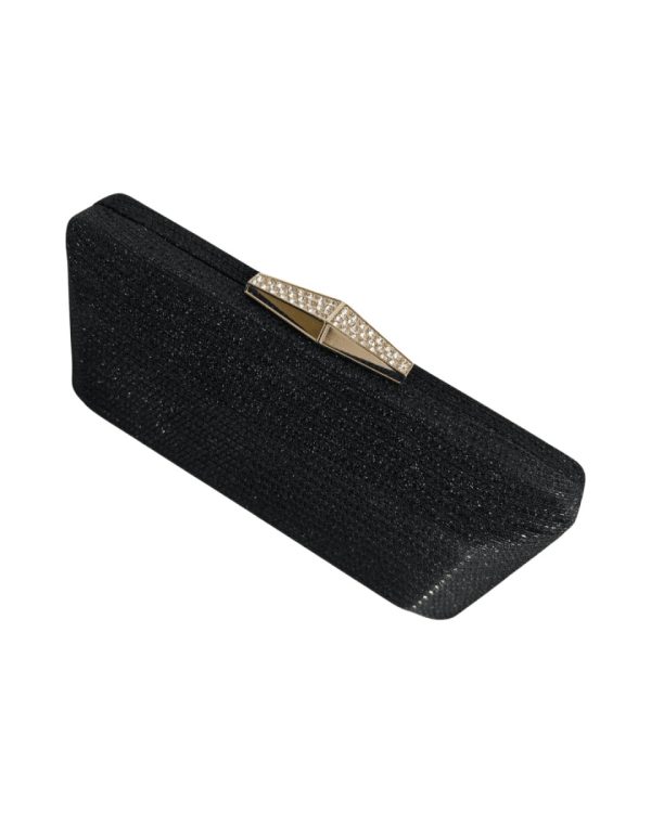 Sparkle Clutch Bag with Diamante Clasp - Image 4