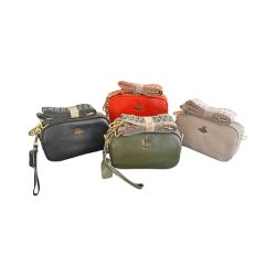100% Leather Cross Body Bee Bag