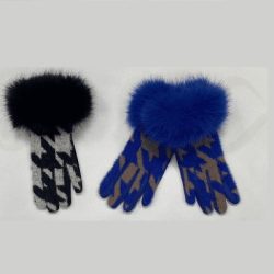 Soft and Stylish Faux Fur Gloves for Winter Warmth