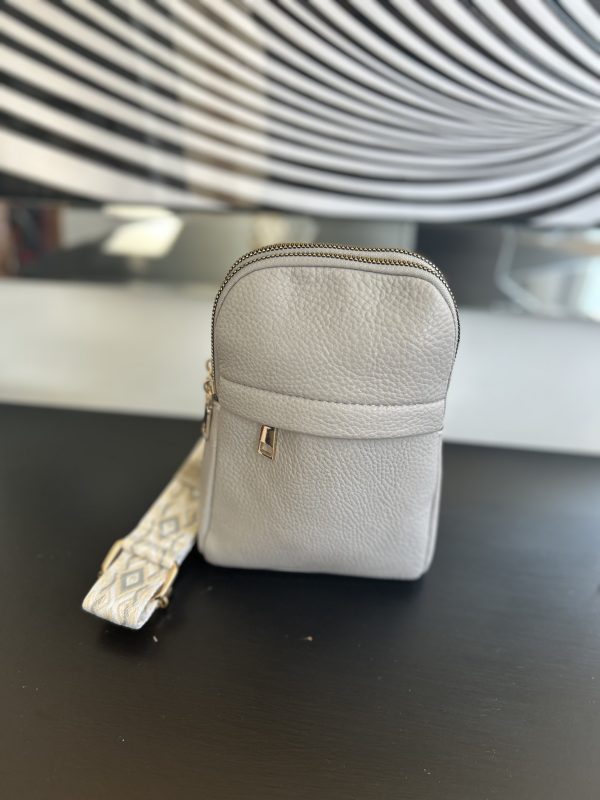 Sling bag with wide decorative adjustable strap - Image 6