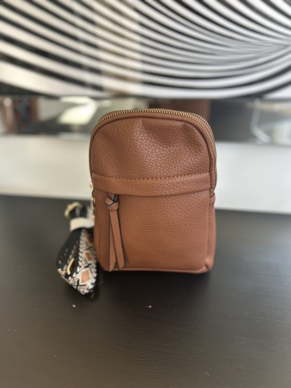 Sling bag with wide decorative adjustable strap - Image 7