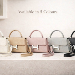 New Colours H Handbag With Stap