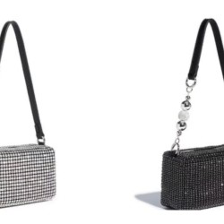 Boxed Diamonte Bag