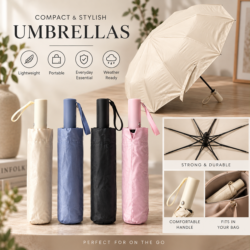 Chic Compact Umbrella